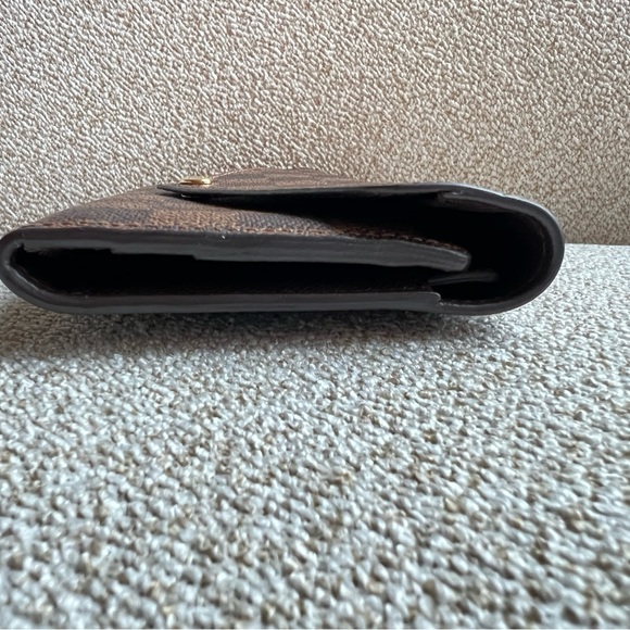 Louis Vuitton Sarah wallet Damier ebene with pouch! second hand - Picture 5 of 14